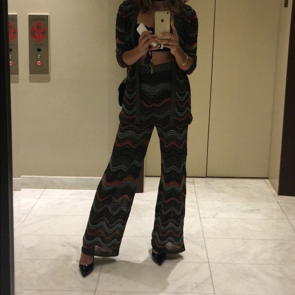 MISONNI -ZIGZAG PRINT - Set (jacket and pant)